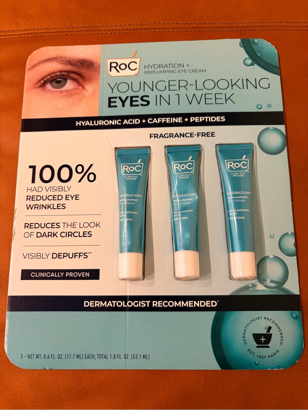Hydration+ Replumping Eye Cream Trio Value Set